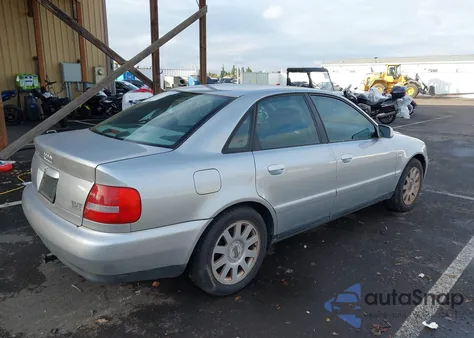 2000 Audi A4 1.8 T from USA, damaged, VIN WAUDC68D8YA088513